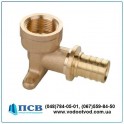 Колено настенное для арматуры (водорозетка) AQUAPEX d25 х Rp 3/4" мм (Испания)